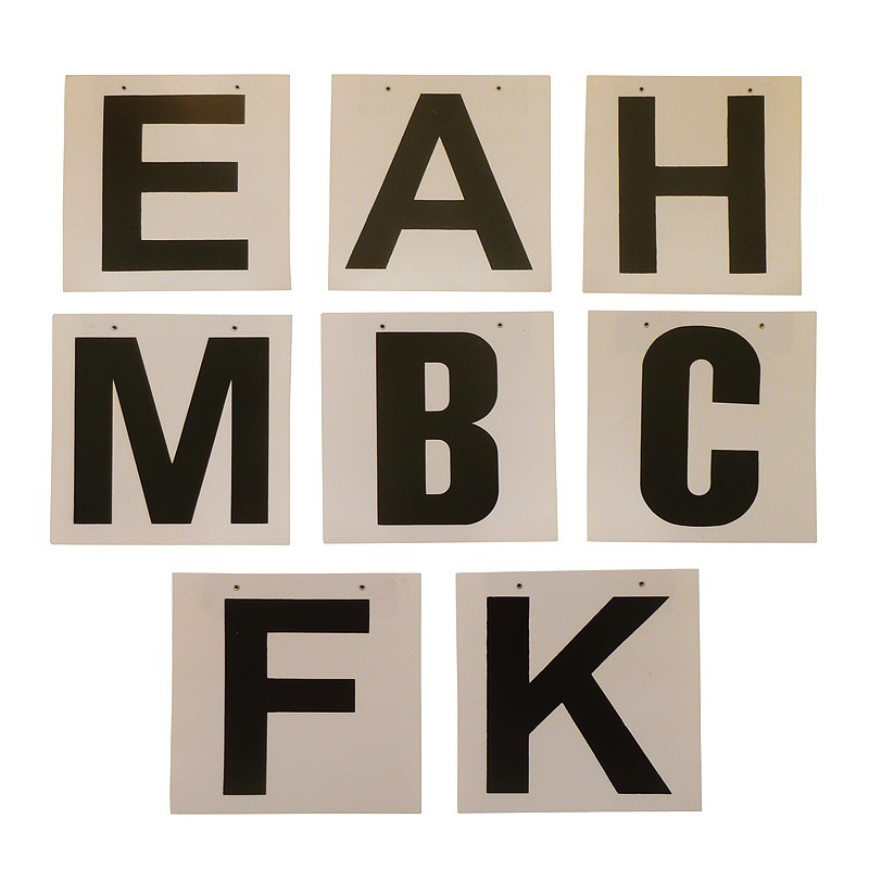 JUEGO DE LETRAS PARA ATORNILLAR A B C E F H K M