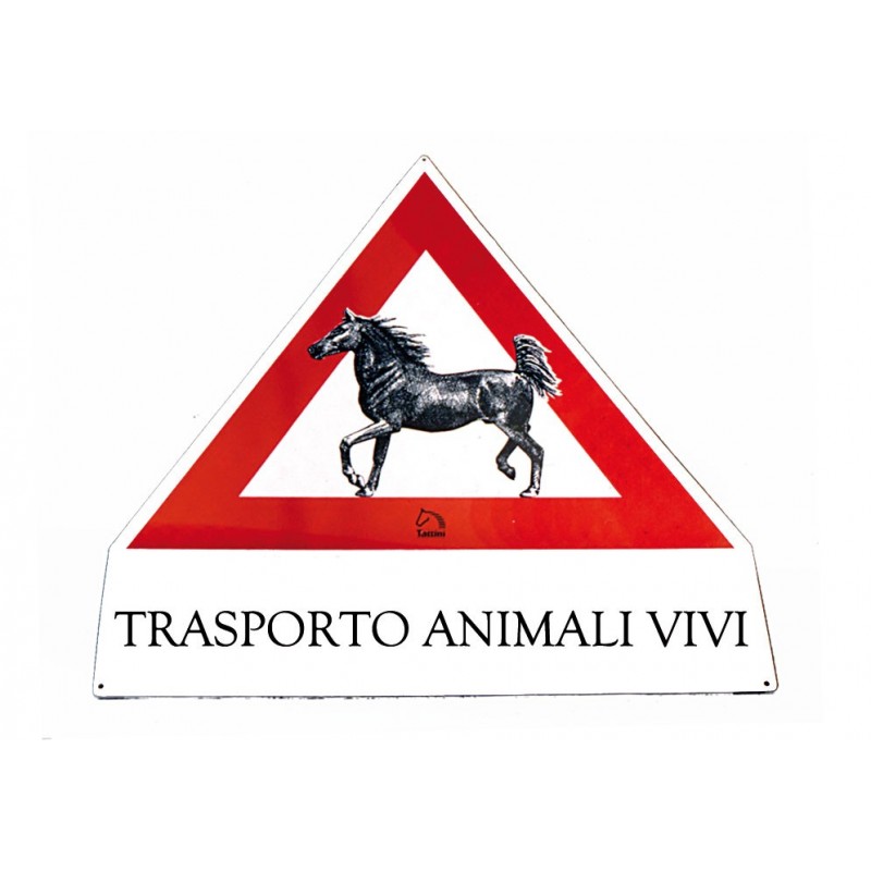 CARTEL TRASPORTO ANIMALI VIVI.