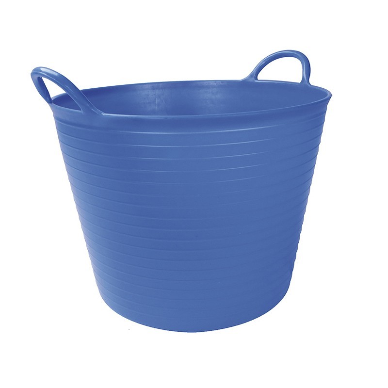 CUBO DE GOMA FLEXIBLE DE 25 LITROS  14.AZUL ROYAL