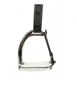 Estribos de seguridad de acero inoxidable por par