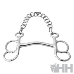 Bocado Sefton barcelona 2 anillas con embocadura arco