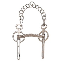 Bocado Sefton liverpool embocadura arco y 3 ojos