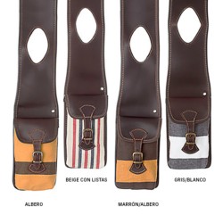 Alforjas HH lona para perilla de silla vaquera 2