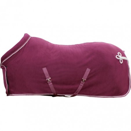 Manta polar con cuello