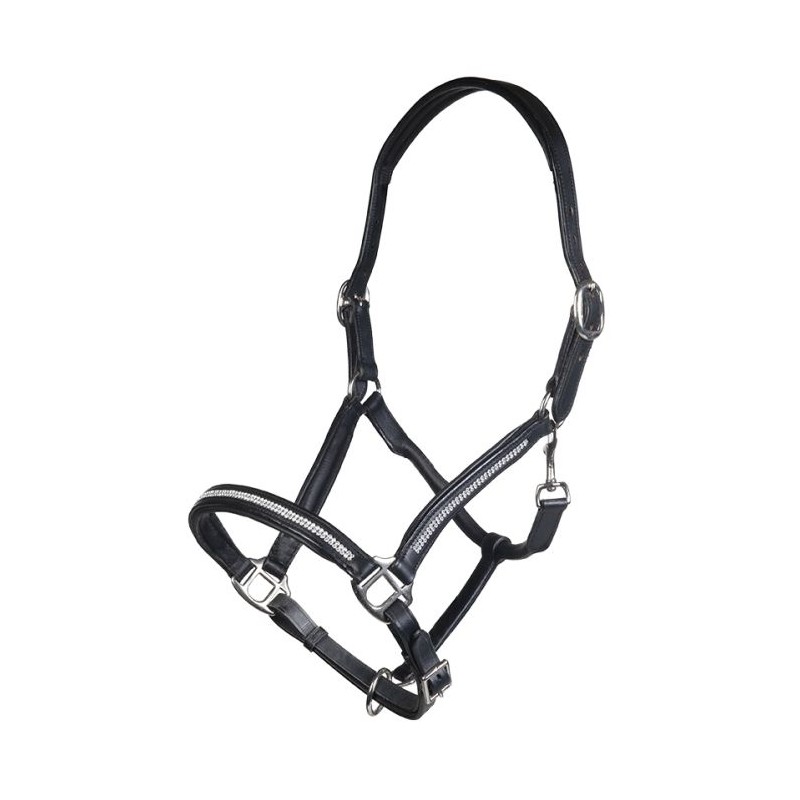 Cabezada de cuero -Diamond-