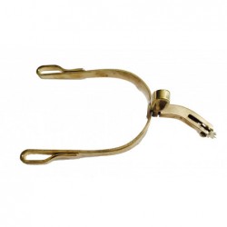 ESP. VAQ. DORADA GALLO TORCIDA C/RULETA 2