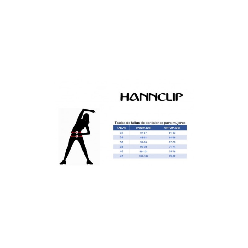 Pantalon Hannclip Mimo mujer - Rodilla silicona
