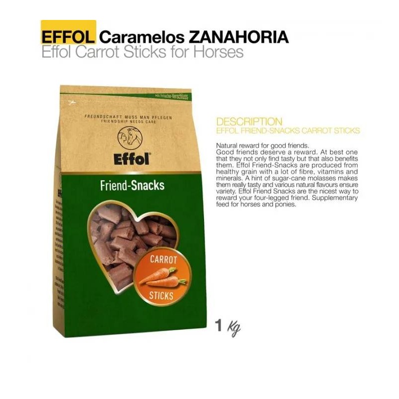 EFFOL CARAMELOS ZANAHORIA 1 kg