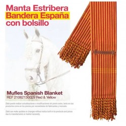 MANTA ESTRIBERA CON BOLSILLO CASTECUS 2