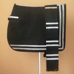 SET MANTILLA ALTA ESCUELA Y MANTA ESTRIBERA 2