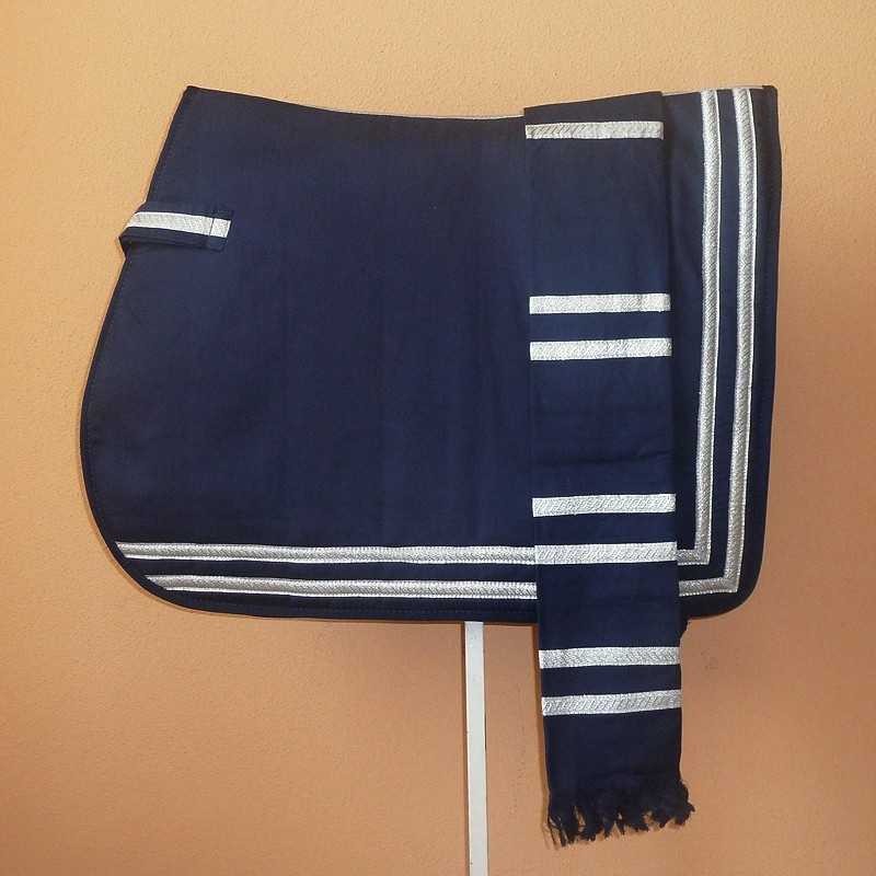 SET MANTILLA ALTA ESCUELA Y MANTA ESTRIBERA