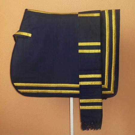 SET MANTILLA ALTA ESCUELA Y MANTA ESTRIBERA