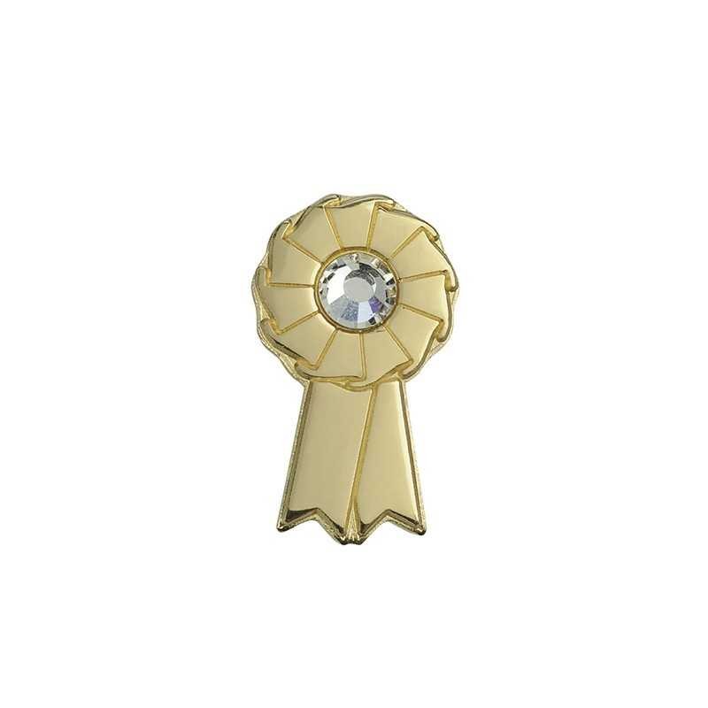 BROCHE ESCARAPELA CON BRILLANTES