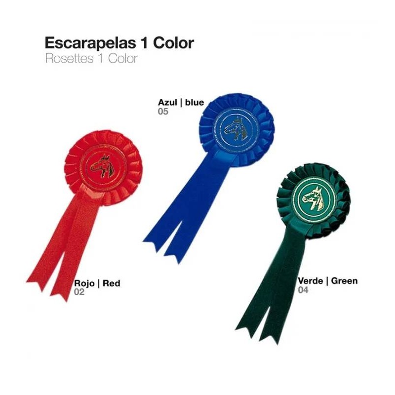 ESCARAPELAS UN COLOR