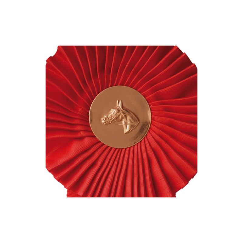 ESCARAPELA 1 COLOR CON CENTRO METÁLICO