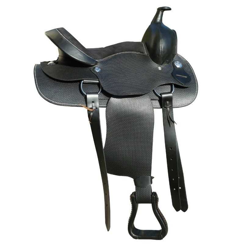 SILLA WESTERN GRABADA 17"