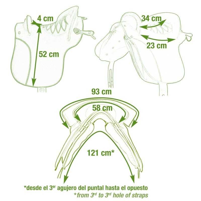 SILLA MARJOMAN POTRERA CLÁSICA ASIENTO PROFUNDO