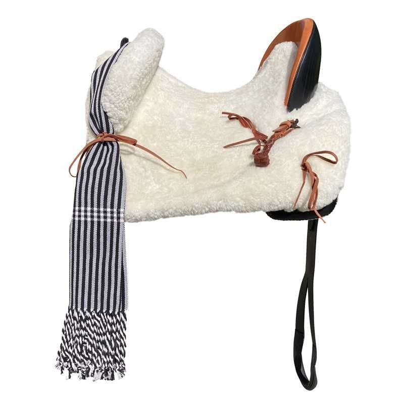 SILLA MARJOMAN VAQUERA DE FIBRA MIXTA COMPLETA