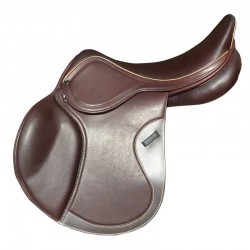 SILLA SALTO OMEGA CUERO DOBLE CON PUENTES INTERCAMBIABLES 2