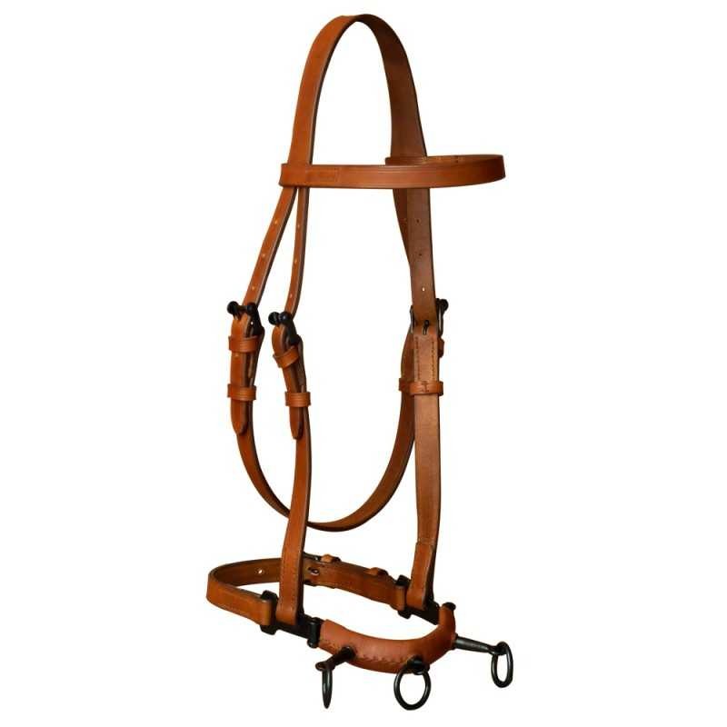 CABEZADA MARJOMAN DE DOMA CON SERRETÓN DE PILARES