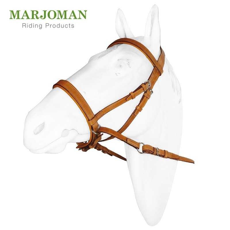 BITLESS BRIDLE MARJOMAN MODELO VICTORIA CON RIENDAS