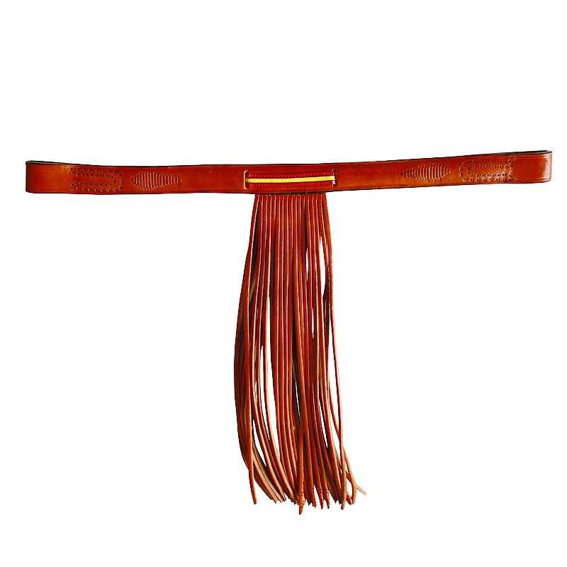 FRONTALERA MARJOMAN PIÑA DE CUERO CON BANDERA...