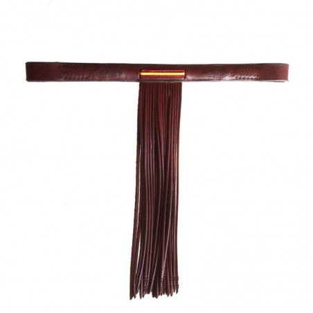 FRONTALERA MARJOMAN PIÑA DE CUERO CON BANDERA ESPAÑOLA