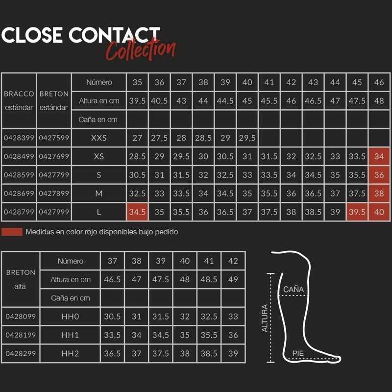 BOTAS TATTINI BRETON CLOSE CONTACT