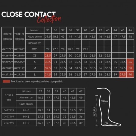 BOTAS TATTINI BOXER CLOSE CONTACT HH2