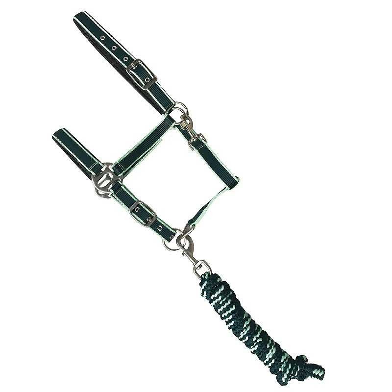 CABEZADA DE NYLON CON RAMAL