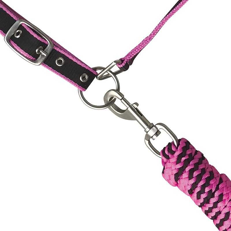 CABEZADA DE NYLON CON RAMAL