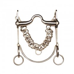 BOCADO VAQUERO LÓPEZ/ROLDÁN INOX EMBOCADURA ASA. CALDERA...