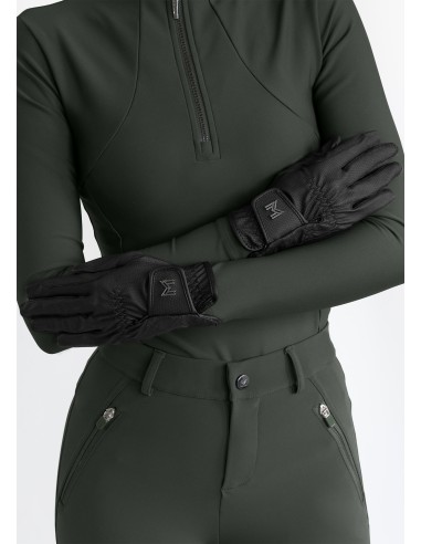 Emblem Riding Gloves