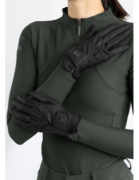 Emblem Riding Gloves