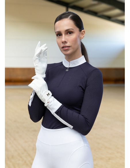 Emblem Riding Gloves