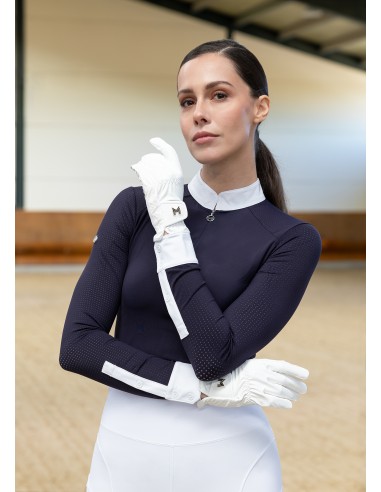 Emblem Riding Gloves