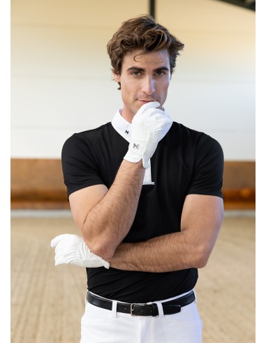 Emblem Riding Gloves