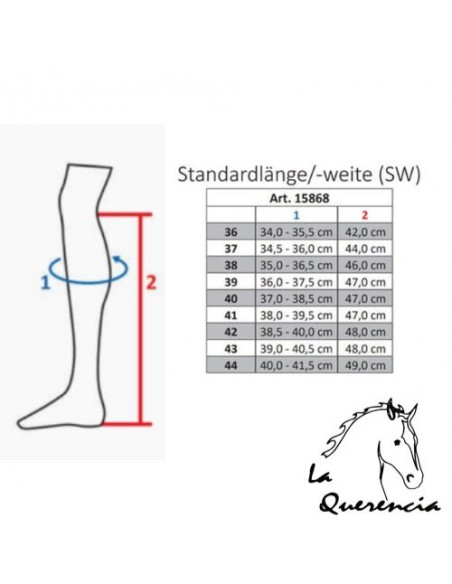 Bota hkm zavira -Alto y ancho estandar (SW)
