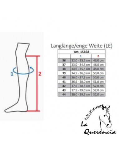 Bota hkm zavira - Estrecha y alta  (LT)