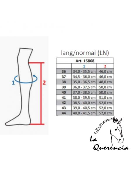 Bota hkm zavira - Ancho standar , alta  (LN)