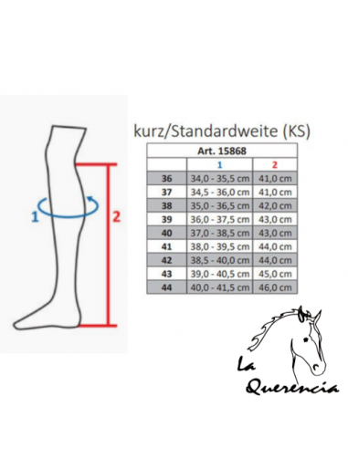 Bota hkm zavira - Ancho estandar , altura baja...