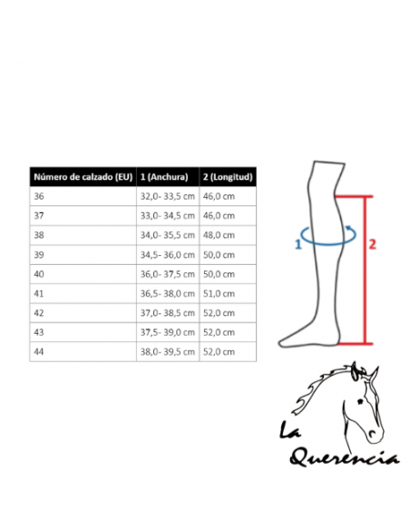 Bota hkm lynette - Estrecha , alta