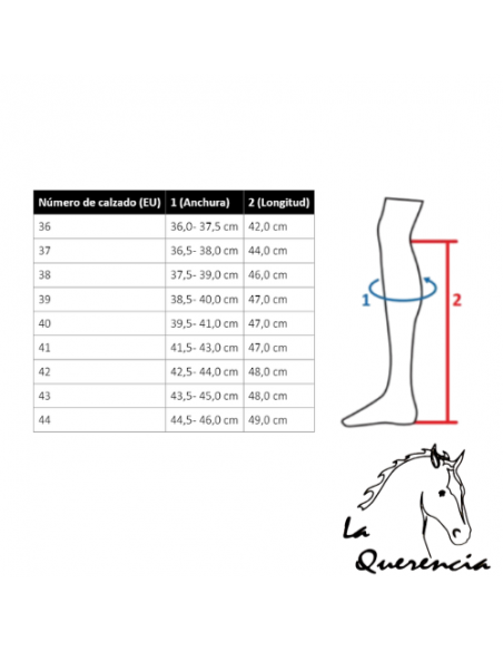 Bota hkm lynette - Ancho , alto estandar