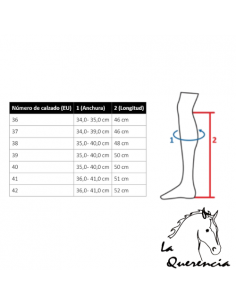 Bota hkm beatrice - Alta / estrecha 2