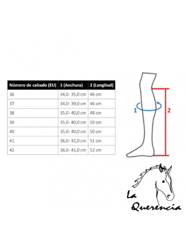 Bota hkm beatrice - Alta / estrecha