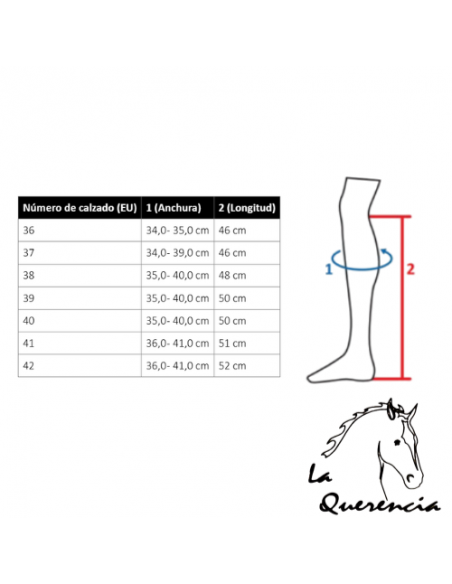 Bota hkm beatrice - Alta / estrecha