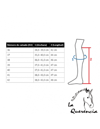 Bota hkm beatrice - Altura media / ancho estandar