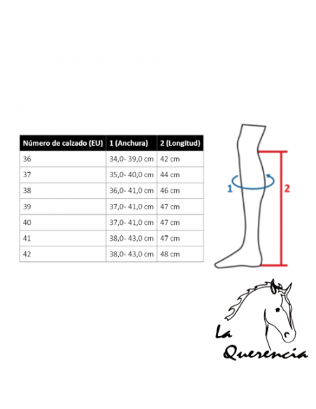 Bota hkm beatrice - Altura media / ancho estandar