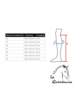 Bota hkm beatrice - Altura baja / ancha 2