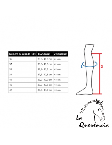 Bota hkm beatrice - Altura baja / ancha